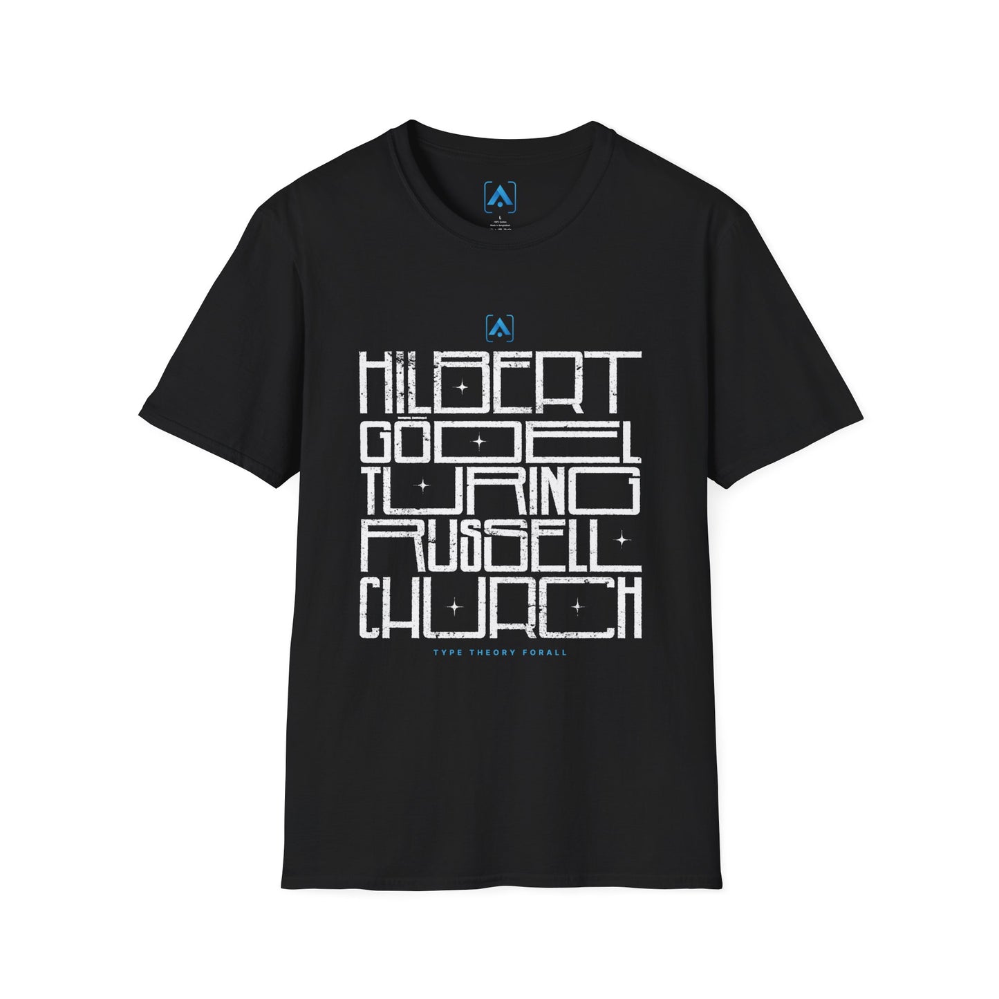 Type Theory Forall T-Shirt – Logic Legends Edition