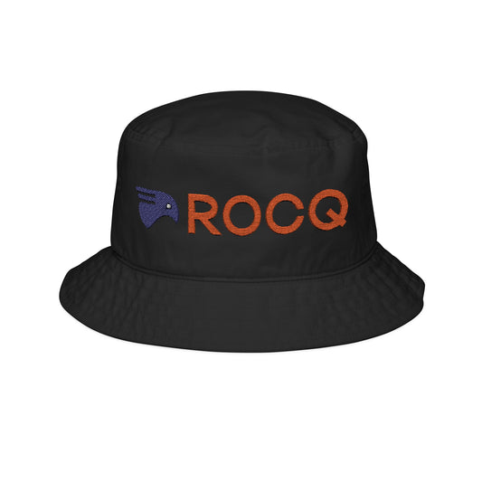 Embroidered Bucket Hat - Rocq Bucket Hat
